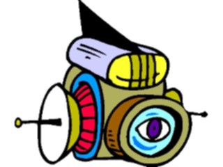 Sticker Custom Preview Image #113223 Science Fiction Robot Security Probe