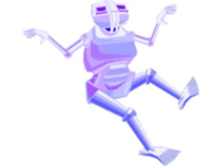 Sticker Custom Preview Image #113228 Science Fiction Robot Sitting4