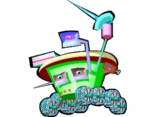 Sticker Custom Preview Image #113234 Science Fiction Robot Vehicle1