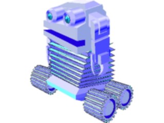 Sticker Custom Preview Image #113235 Science Fiction Robot Vehicle2
