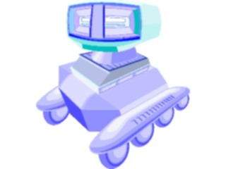 Sticker Custom Preview Image #113238 Science Fiction Robot Vehicle5