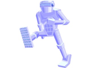Sticker Custom Preview Image #113241 Science Fiction Robot Walking2