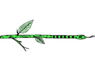 Sticker Custom Preview Image #113268 Science Fiction Snake Branch