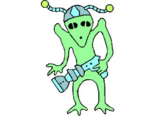 Sticker Custom Preview Image #113354 Science Fiction Space Alien080