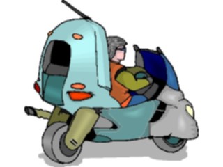 Sticker Custom Preview Image #113469 Science Fiction Space Alien Transport07