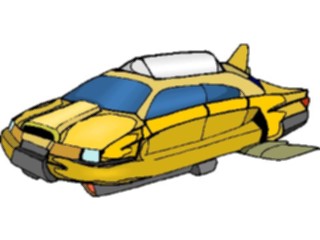 Sticker Custom Preview Image #113470 Science Fiction Space Alien Transport08