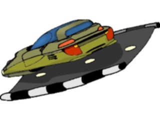 Sticker Custom Preview Image #113474 Science Fiction Space Alien Transport12