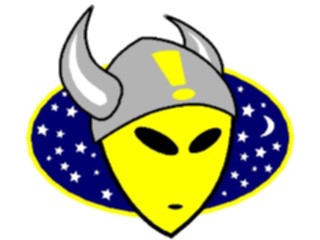 Sticker Custom Preview Image #113478 Science Fiction Space Alien Viking