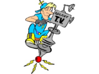 Sticker Custom Preview Image #113498 Science Fiction Space Cameraman