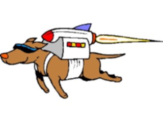 Sticker Custom Preview Image #113505 Science Fiction Space Dog1