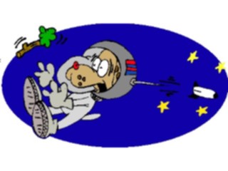 Sticker Custom Preview Image #113506 Science Fiction Space Dog2