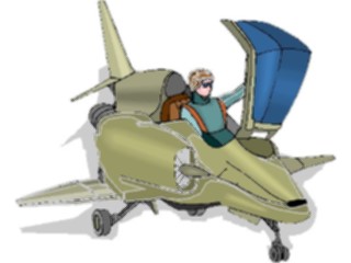 Sticker Custom Preview Image #113516 Science Fiction Space Fighter