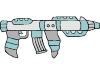 Sticker Custom Preview Image #113519 Science Fiction Space Gun2