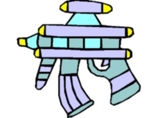 Sticker Custom Preview Image #113520 Science Fiction Space Gun3