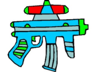 Sticker Custom Preview Image #113521 Science Fiction Space Gun4