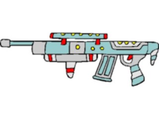 Sticker Custom Preview Image #113522 Science Fiction Space Gun5