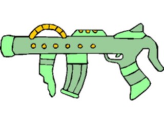 Sticker Custom Preview Image #113524 Science Fiction Space Gun7