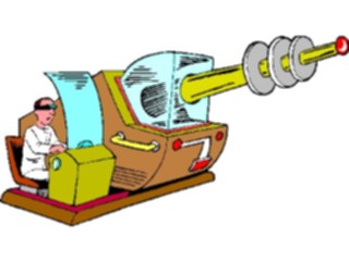 Sticker Custom Preview Image #113526 Science Fiction Space Gun Large