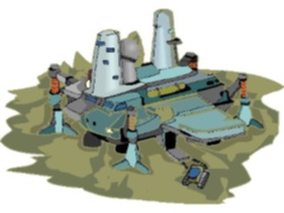 Sticker Custom Preview Image #113529 Science Fiction Space Lander