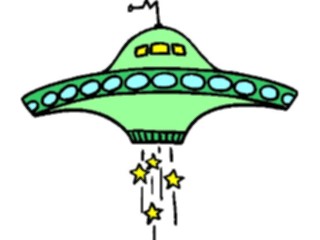 Sticker Custom Preview Image #113539 Science Fiction Space Ship01