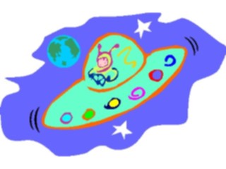Sticker Custom Preview Image #113545 Science Fiction Space Ship07