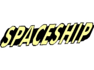 Sticker Custom Preview Image #113627 Science Fiction Space Ship Title