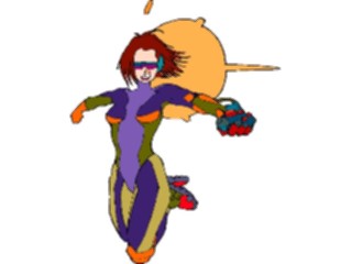 Sticker Custom Preview Image #113678 Science Fiction Spacewoman3