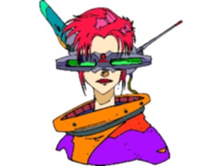 Sticker Custom Preview Image #113679 Science Fiction Spacewoman4