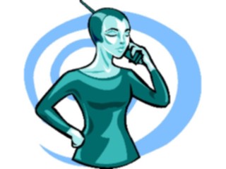 Sticker Custom Preview Image #113680 Science Fiction Spacewomanon Phone