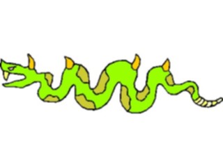 Sticker Custom Preview Image #113705 Science Fiction Spiked Snake