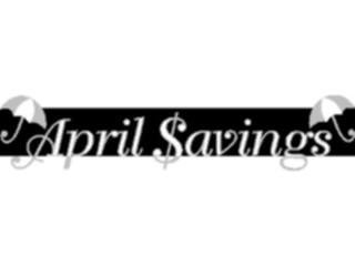 Sticker Custom Preview Image #113872 Seasons Weather Advertising April Savings