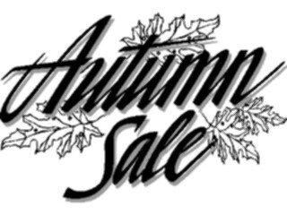 Sticker Custom Preview Image #113874 Seasons Weather Advertising Autumn Sale Title