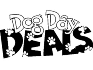 Sticker Custom Preview Image #113886 Seasons Weather Advertising Dog Day Deals Title