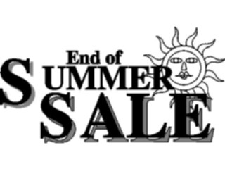 Sticker Custom Preview Image #113889 Seasons Weather Advertising Endof Summer Sale Title