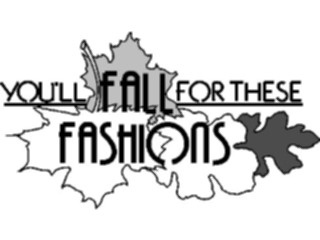 Sticker Custom Preview Image #113896 Seasons Weather Advertising Fall Fashions Title