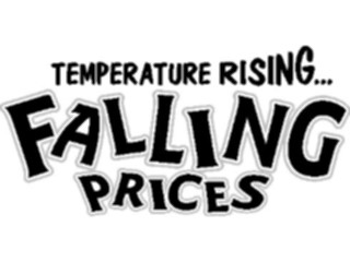 Sticker Custom Preview Image #113909 Seasons Weather Advertising Falling Prices