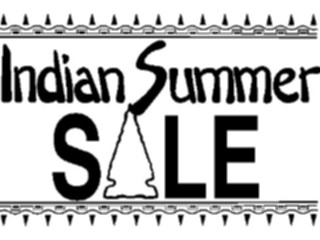 Sticker Custom Preview Image #113931 Seasons Weather Advertising Indian Summer Sale Title