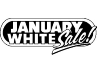 Sticker Custom Preview Image #113938 Seasons Weather Advertising January White Sale Title