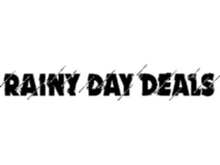 Sticker Custom Preview Image #113951 Seasons Weather Advertising Rainy Day Deals