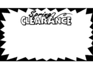 Sticker Custom Preview Image #113972 Seasons Weather Advertising Spring Clearance Frame