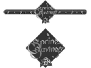 Sticker Custom Preview Image #113982 Seasons Weather Advertising Spring Savings Heading