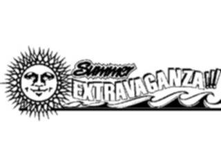 Sticker Custom Preview Image #113995 Seasons Weather Advertising Summer Extravaganza Title