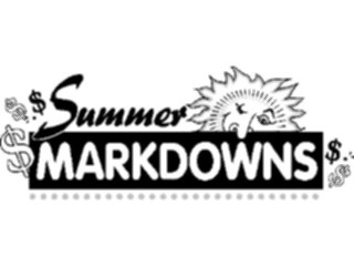 Sticker Custom Preview Image #113998 Seasons Weather Advertising Summer Markdowns