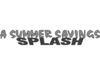 Sticker Custom Preview Image #114009 Seasons Weather Advertising Summer Savings Splash