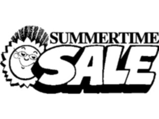 Sticker Custom Preview Image #114015 Seasons Weather Advertising Summertime Sale Title