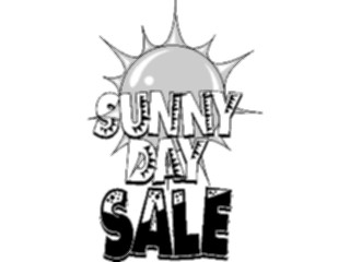 Sticker Custom Preview Image #114018 Seasons Weather Advertising Sunny Day Sale