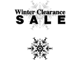 Sticker Custom Preview Image #114035 Seasons Weather Advertising Winter Clearance Title2