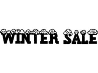 Sticker Custom Preview Image #114038 Seasons Weather Advertising Winter Sale