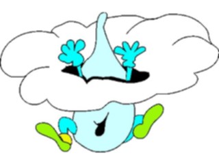 Sticker Custom Preview Image #114270 Seasons Weather Clouds Storms Rain Drop Falling1