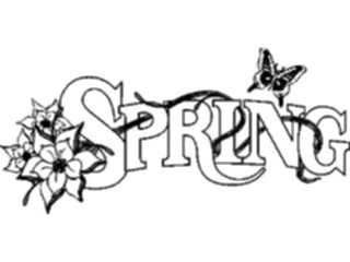 Sticker Custom Preview Image #114485 Seasons Weather Spring Spring Title03